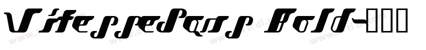 VitesseSans Bold字体转换